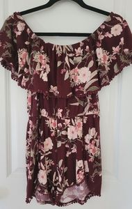 Off the shoulder romper